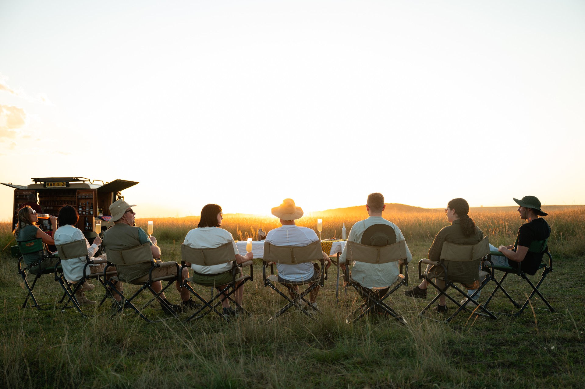 Out of africa sunset experience